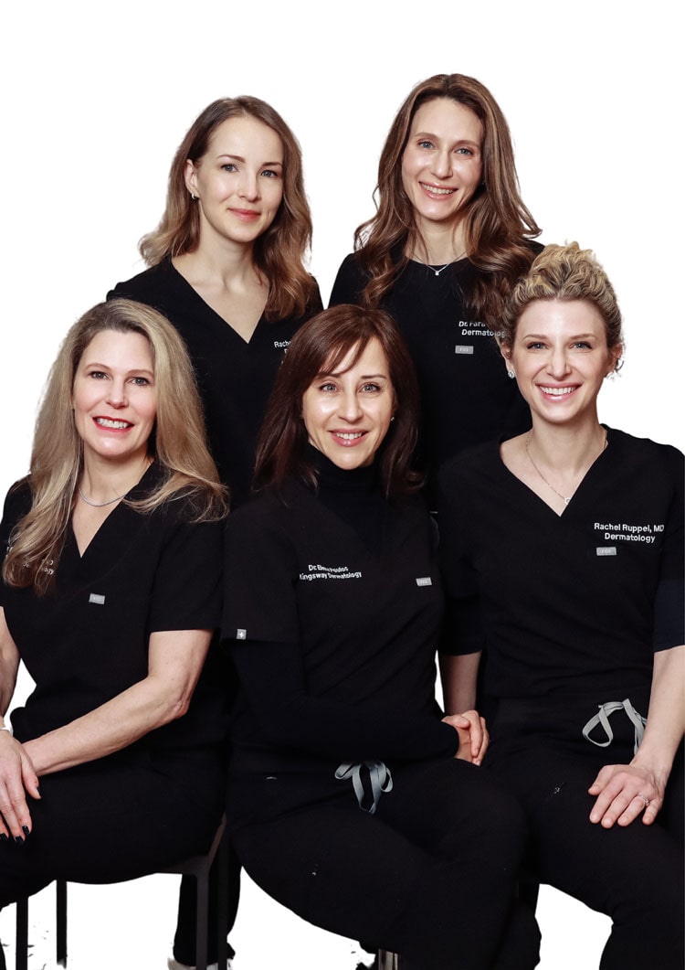 Kingsway Dermatologists group photo in Etobicoke